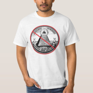Camiseta Nenhum ordem mundial novo Illuminati