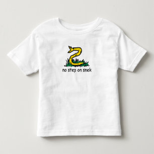 Camiseta Nenhum passo na paródia de snek Gadsden SnekRight