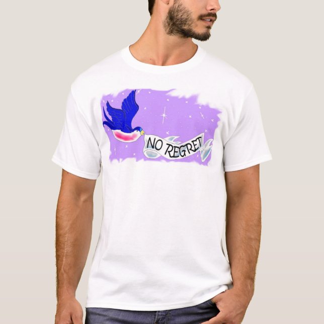 Camiseta nenhum pesar (3) (Frente)