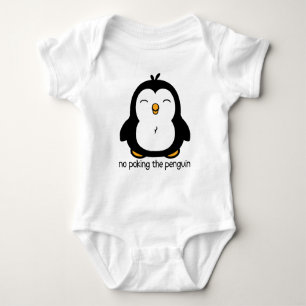 Camiseta Nenhum picar o pinguim