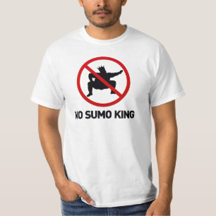 Camiseta Nenhum rei do Sumo