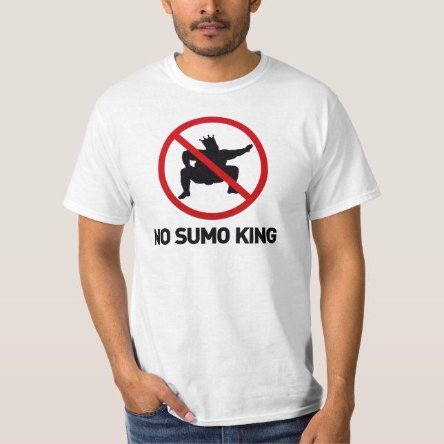 Camiseta Nenhum rei do Sumo (Frente)