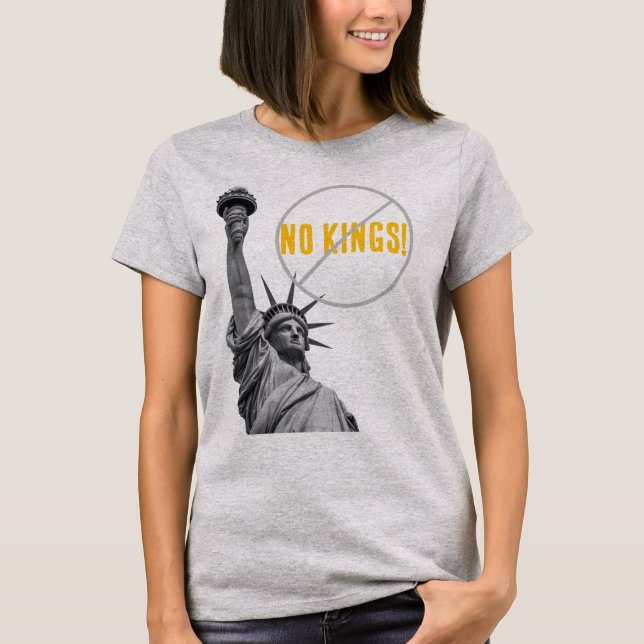 Camiseta Nenhum Rei Estatuto da Liberdade (Frente)