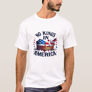 Camiseta Nenhum Rei na América Clássico Retro Legal