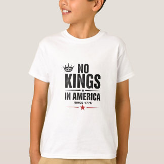 Camiseta Nenhum Rei na América desde 1776