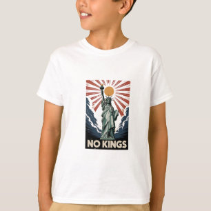Camiseta Nenhum Rei na América Liberdade Status EUA Democra