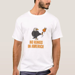 Camiseta Nenhum Rei Na América Nós O Povo Política Vintage
