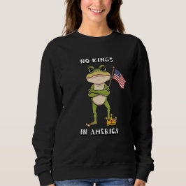 Camiseta Nenhum Rei na América Protesto Anti-Trump