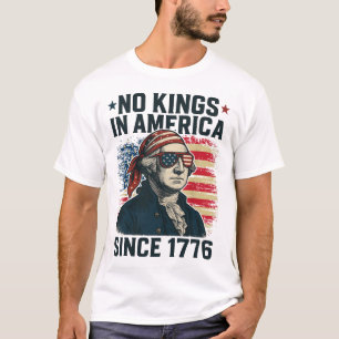 Camiseta Nenhum reino na América desde 1776 desapontado pav