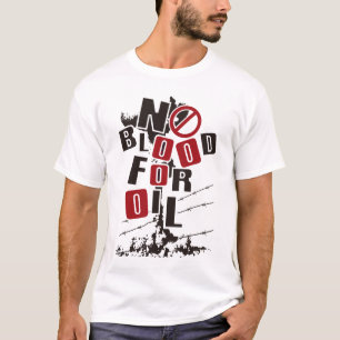 CAMISETA NENHUM SANGUE PARA O ÓLEO