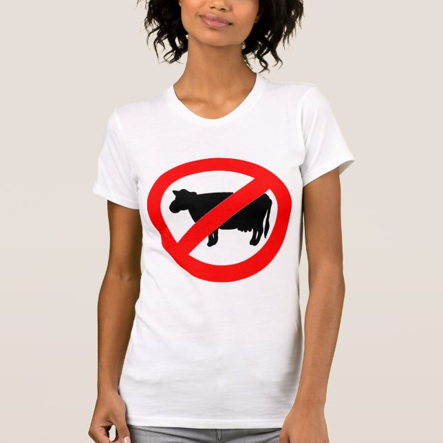 Camiseta Nenhum sinal da carne (Frente)