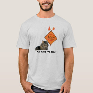 Camiseta Nenhum sinal de estrada dos cães