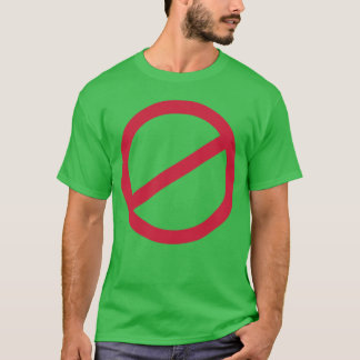 Camiseta Nenhum sinal engraçado