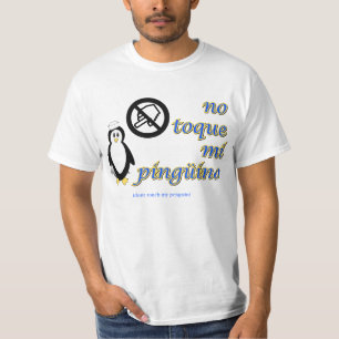 Camiseta Nenhum Toque MI Pinguino