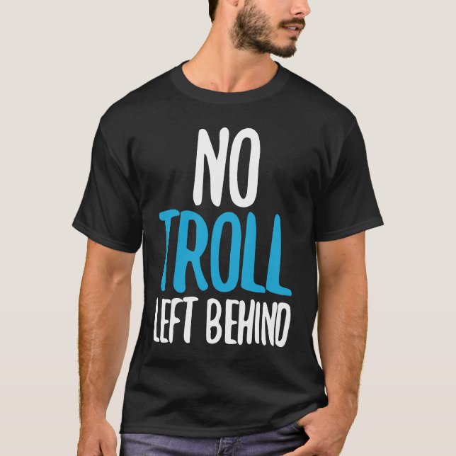 Camiseta Nenhum Troll Restante (Frente)