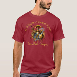 Camiseta Nenhuma Arma Formada Contra O Prosperador De Shall