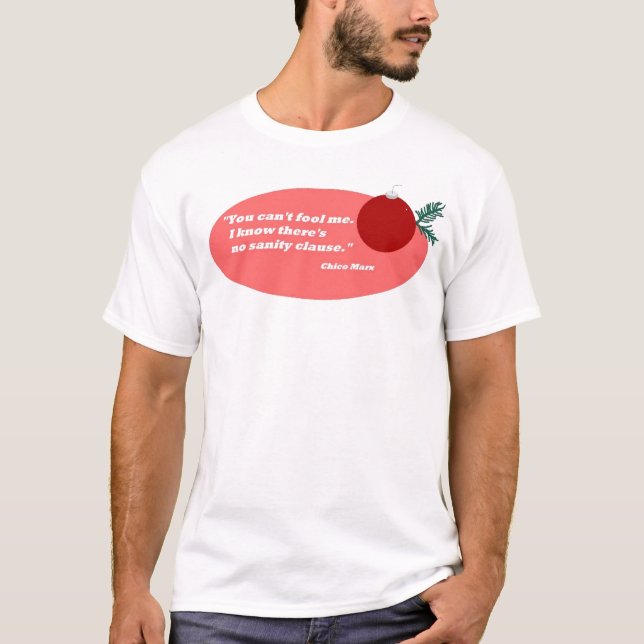 Camiseta Nenhuma cláusula da sanidade (Frente)