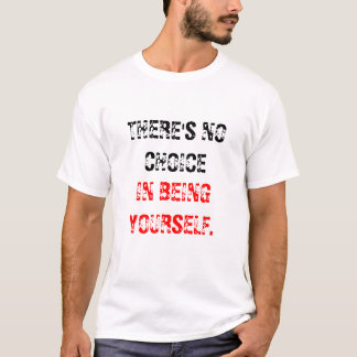 Camiseta Nenhuma escolha
