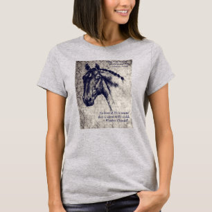 Camiseta Nenhuma hora é Winston Churchill desperdiçado