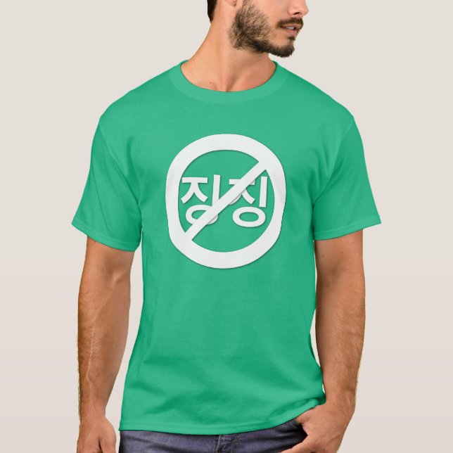 Camiseta Nenhuma lamentação! Estilo coreano:) (Frente)
