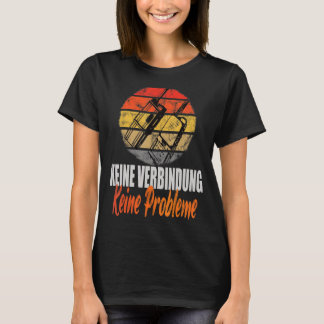 Camiseta Nenhuma ligação sem problemas rádio força armada a