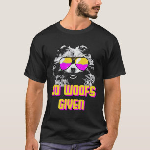 Camiseta Nenhuma Mãezinha Dando Cachorro Cachorro Mãe Pai C
