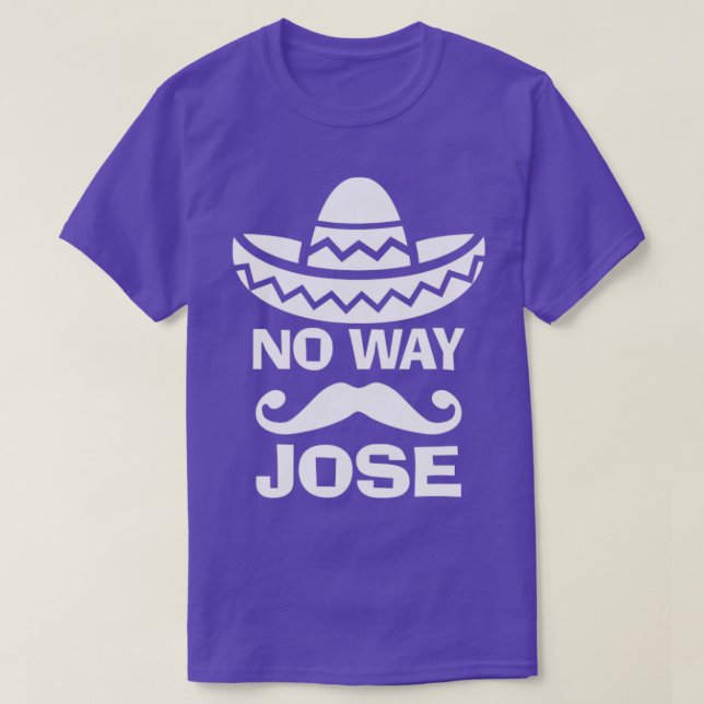 Camiseta Nenhuma Maneira de José (Frente do Design)
