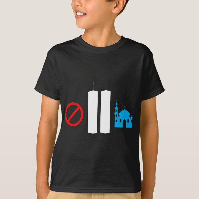 Camiseta Nenhuma mesquita do ponto zero (Frente)