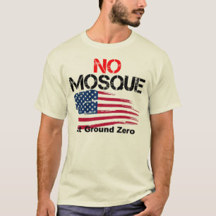 Camiseta Nenhuma mesquita no ponto zero