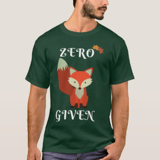 Camiseta Nenhuma Raposa Dado