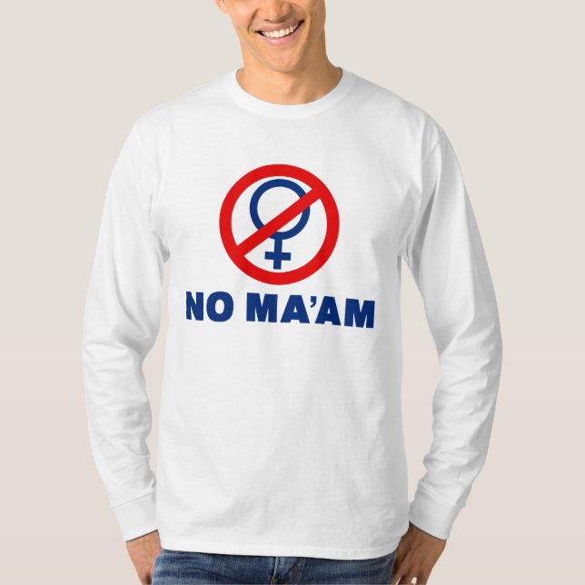 Camiseta Nenhuma senhora (Frente)