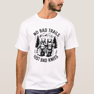 Camiseta Nenhuma Trilha Ruim Só Joelhos Subindo