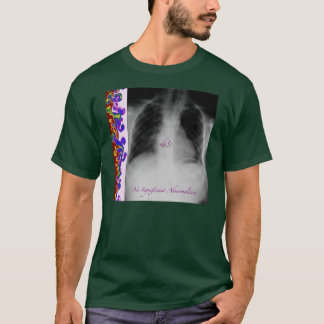 Camiseta Nenhumas anomalias significativas