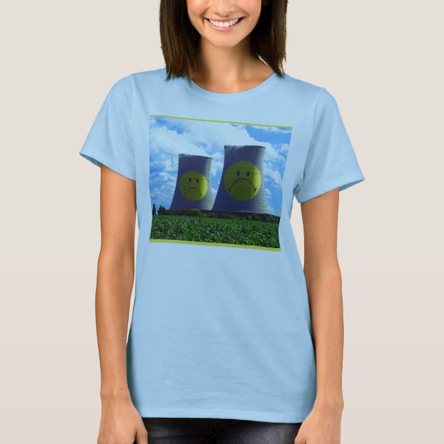 Camiseta Nenhumas armas nucleares T (Frente)