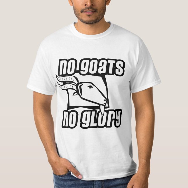 Camiseta Nenhumas cabras nenhuma glória (Frente)