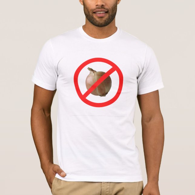 Camiseta Nenhumas cebolas (Frente)