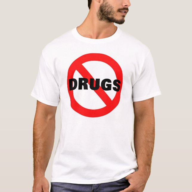 CAMISETA NENHUMAS DROGAS (Frente)