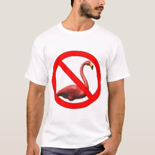 Camiseta Nenhuns flamingos