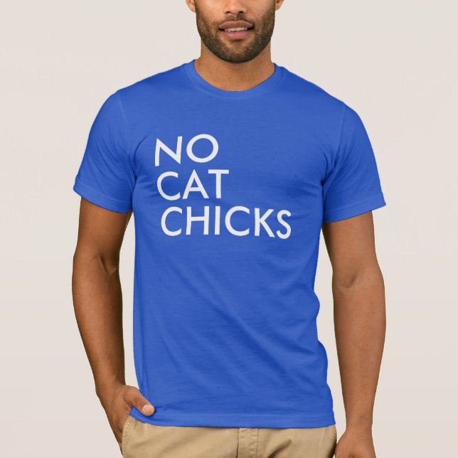 CAMISETA NENHUNS PINTINHOS DO CAT! (Frente)