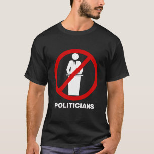 Camiseta Nenhuns políticos T