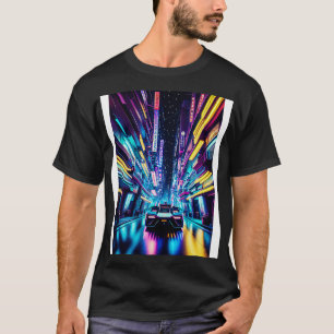 Camiseta neo tokyo à noite