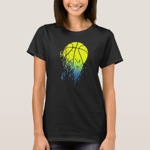 Camiseta Neon Basball Glitch