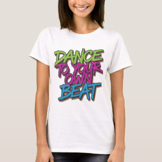 Camiseta "Neon Beats: Dance para seu próprio Grafite de Bea