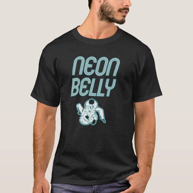 Camiseta Neon Belly Jiu Jitsu (Frente)