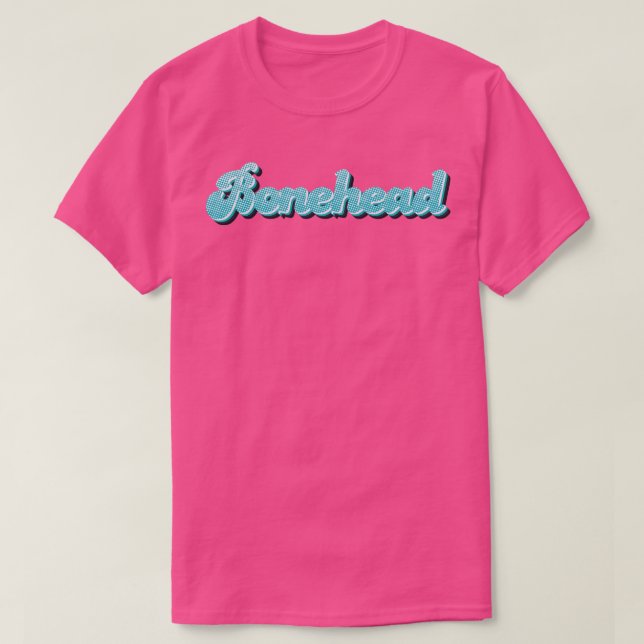 Camiseta Neon Bonehead (Frente do Design)