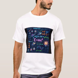 Camiseta Neon Equações de Física e Matemática ST