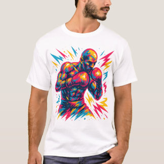 Camiseta Neon Fighter