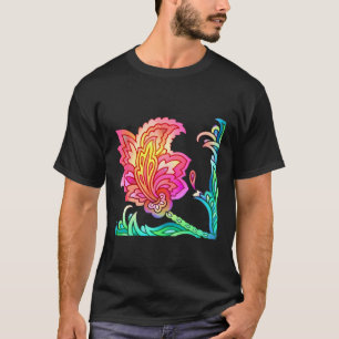 Camiseta Neon Flowers