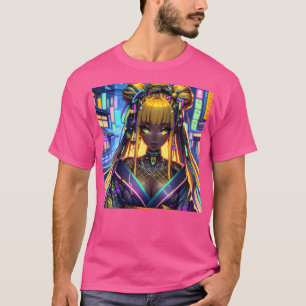 Camiseta Neon Geisha Glamor