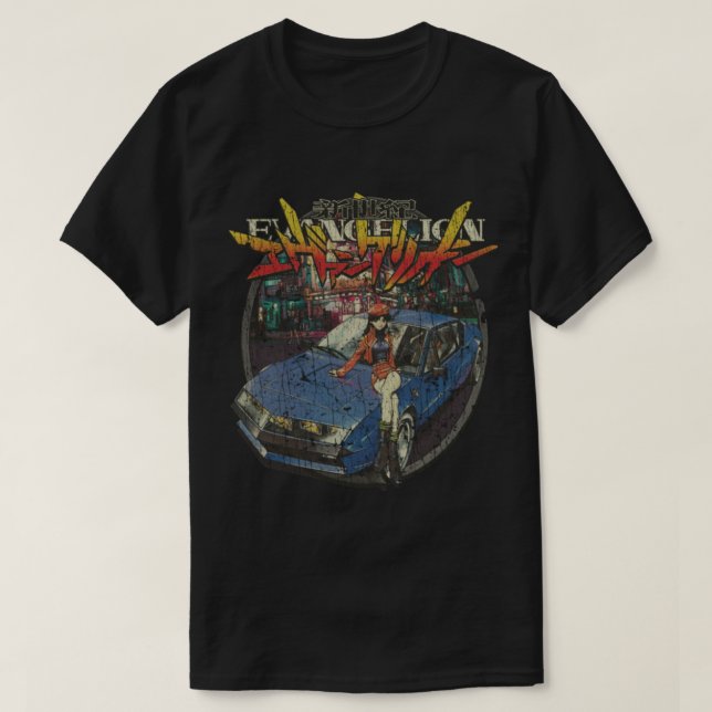 Camiseta Neon Genesis Evangelion (3) (Frente do Design)